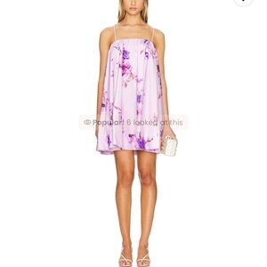 Zimmerman light burst puff mini dress